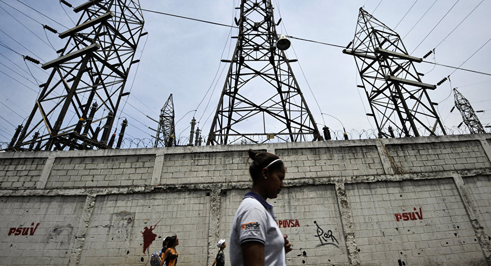 Venezüella da yeni elektrik kesintisi