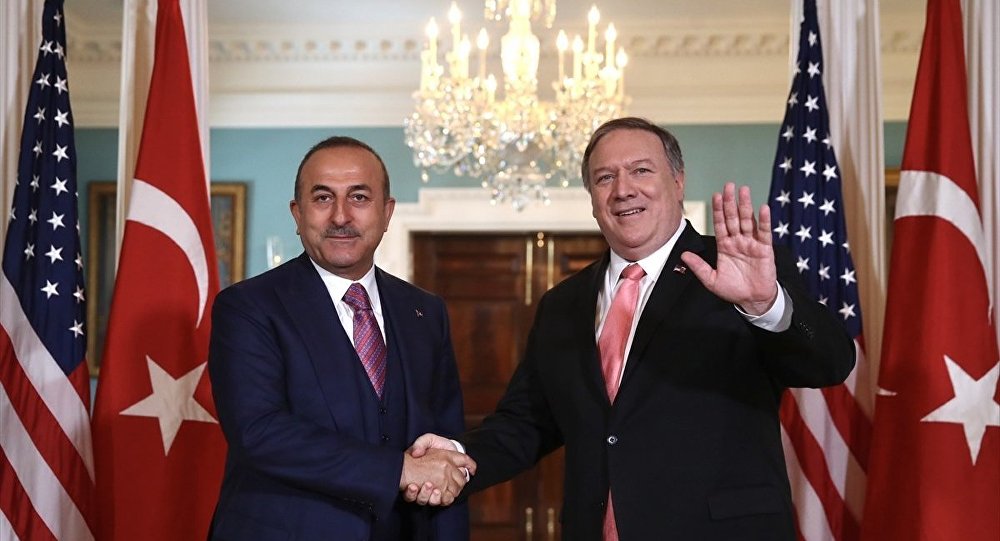 Çavuşoğlu, Pompeo ile görüştü