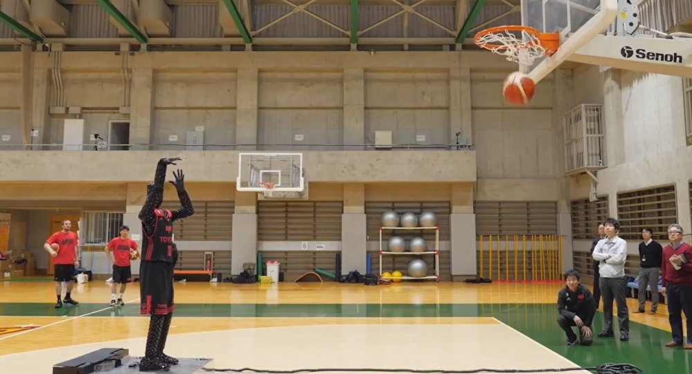 Toyota basketbolcu robot üretti