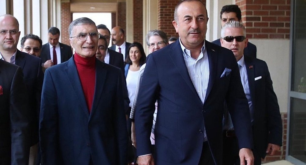 Çavuşoğlu, Aziz Sancar ile görüştü