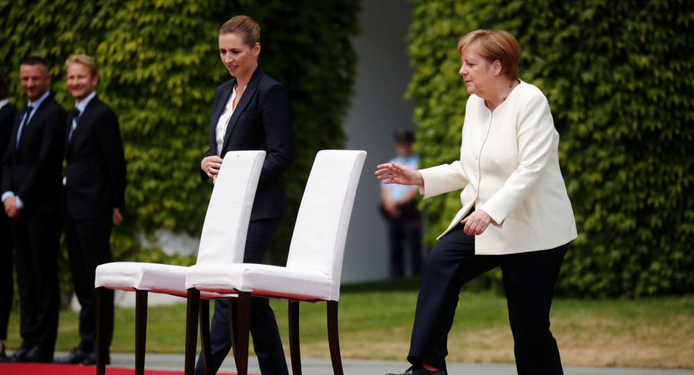 Merkel in titreme nöbetine özel önlem