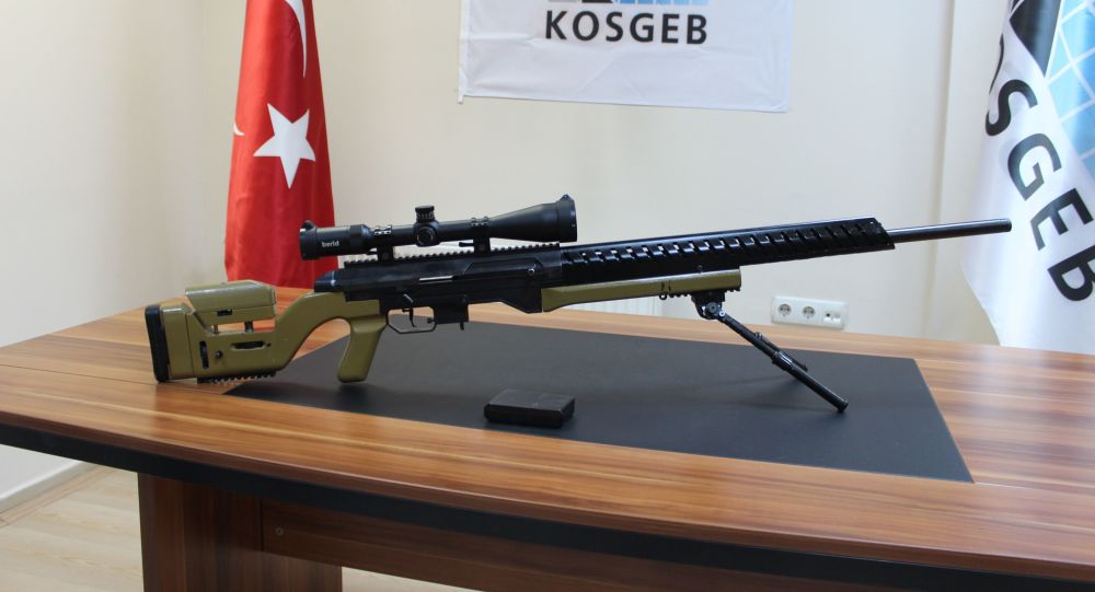 Yerli ve milli  sniper tüfeği  üretildi