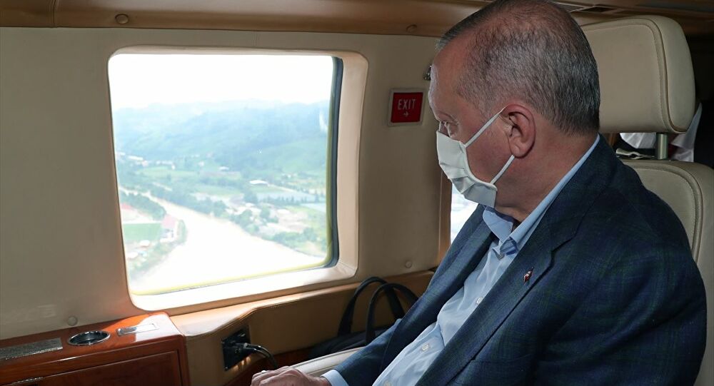 Erdoğan’ın helikopteri zorunlu iniş yaptı