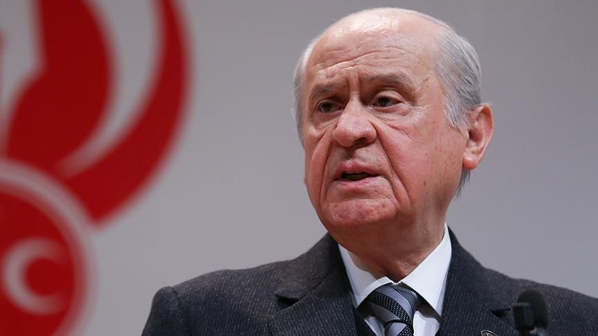 Bahçeli den ABD ye  soykırım  tepkisi