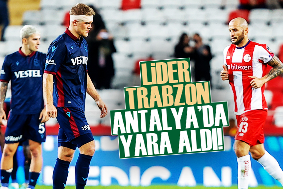 Lider Trabzonspor, Antalya da yara aldı!