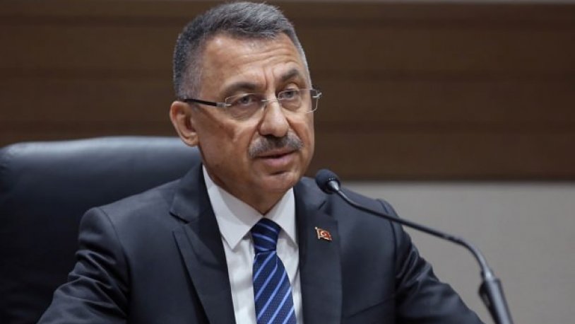 Fuat Oktay dan Libya ya sert tepki