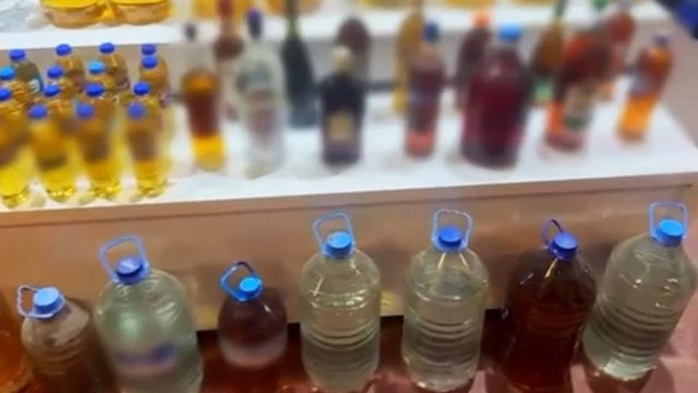 Bursa da 227 litre sahte içki ele geçirildi