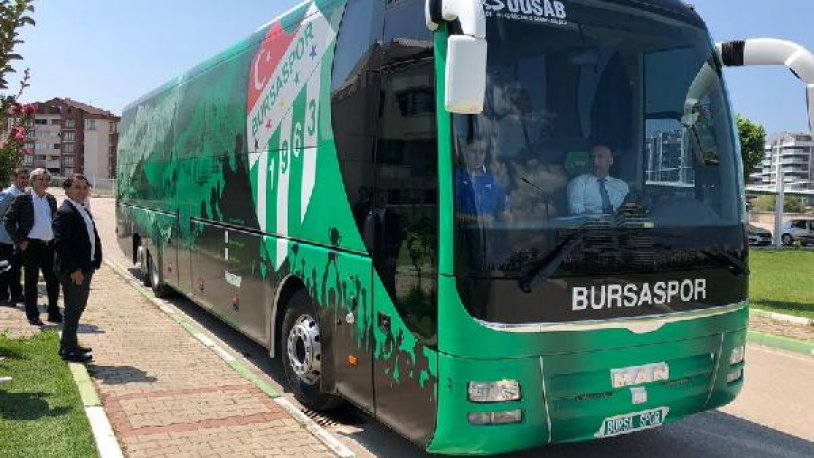Bursaspor, haczedilen takım otobüsünü geri aldı!