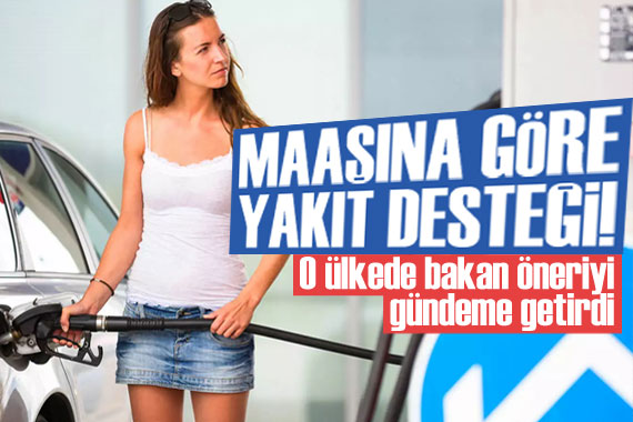 Almanya da maaşına göre akaryakıt desteği geliyor!