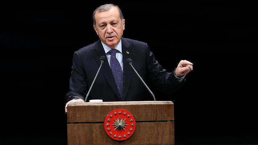 Erdoğan:  Bu millet, terörü bir ve beraber olarak bitirecektir 