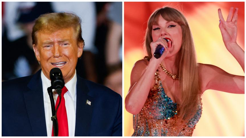 Trump tan Taylor Swift e: Çok güzel ama liberal!