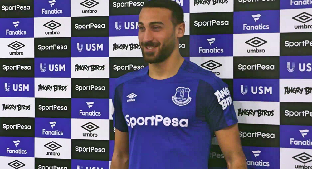 Cenk Tosun, Everton formasıyla ilk golünü attı