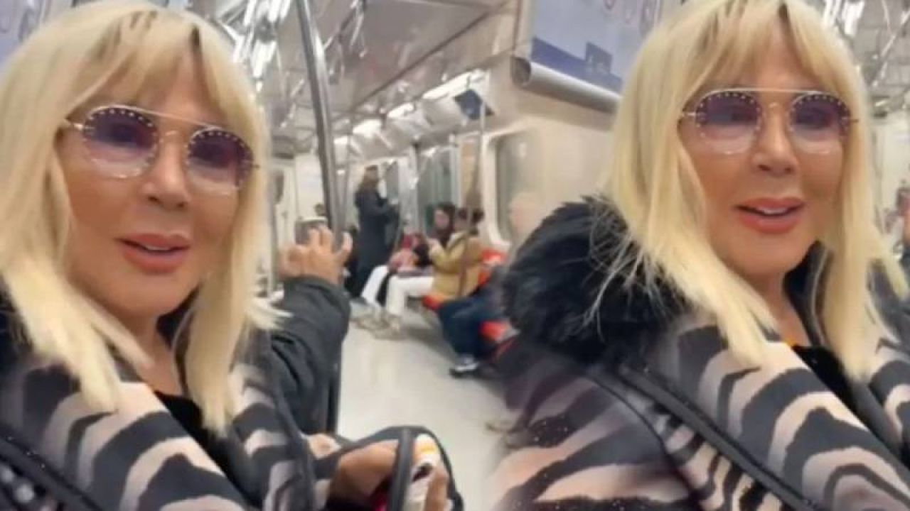 Safiye Soyman metrodan paylaştı: Halka karışmayı seviyorum
