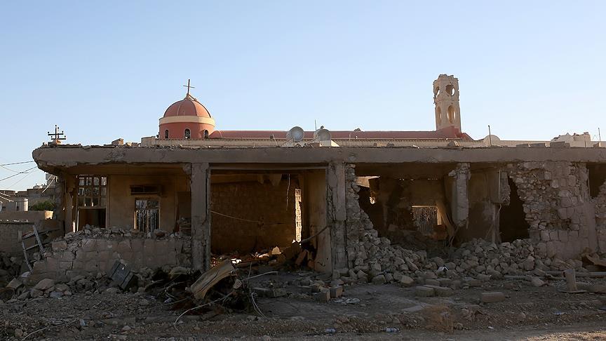 Irak ta kilise yakıyorlar!