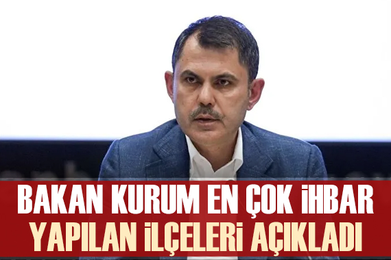 Bakan Kurum dan deprem sonrası hızlı tespit süreci