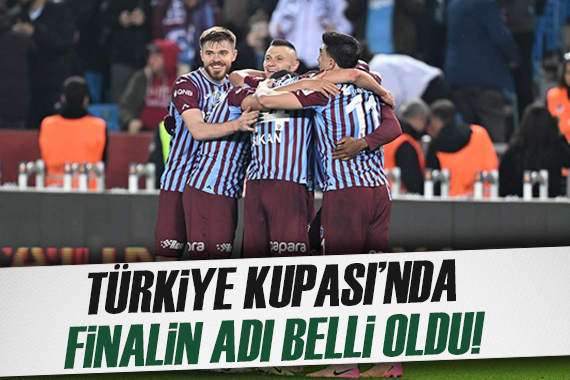 Trabzonspor Göztepe yi yendi, kupada finalin ismi belli oldu