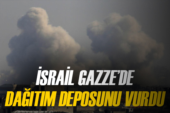 İsrail Gazze de yardım dağıtım deposunu vurdu, 8 Filistinliyi öldürdü