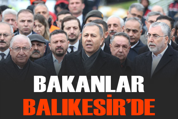 Bakanlardan Balıkesir deki patlamada yaralananlara ziyaret