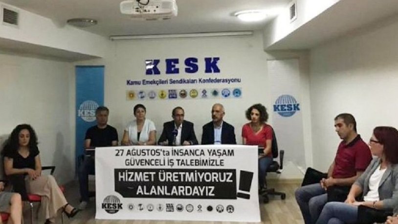 KESK ten 1 günlük grev kararı