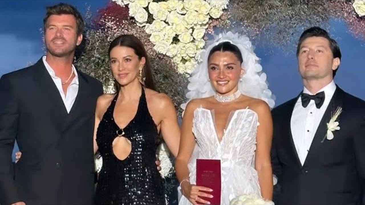 Kıvanç Tatlıtuğ ve eşi Başak Dizer nikah şahidi oldu