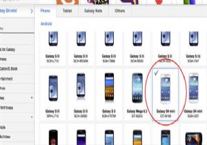 Samsung un S4 Mini ‘Yanlış ı!