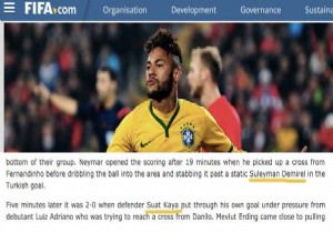 FIFA dan Tarihe Geçecek Hata!