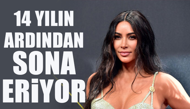 Kardashian duyurdu: 14 yılın ardından sona eriyor