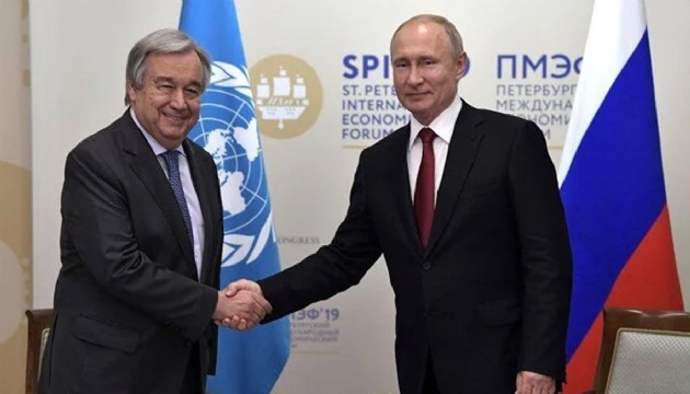 BM Genel Sekreteri Guterres, Putin ile görüşecek!