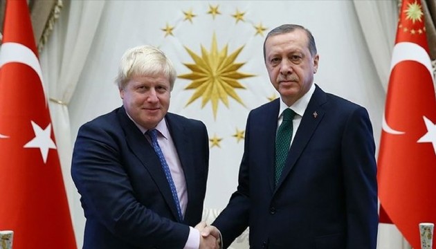 Erdoğan, İngiltere Başbakanı Boris Johnson ile görüştü