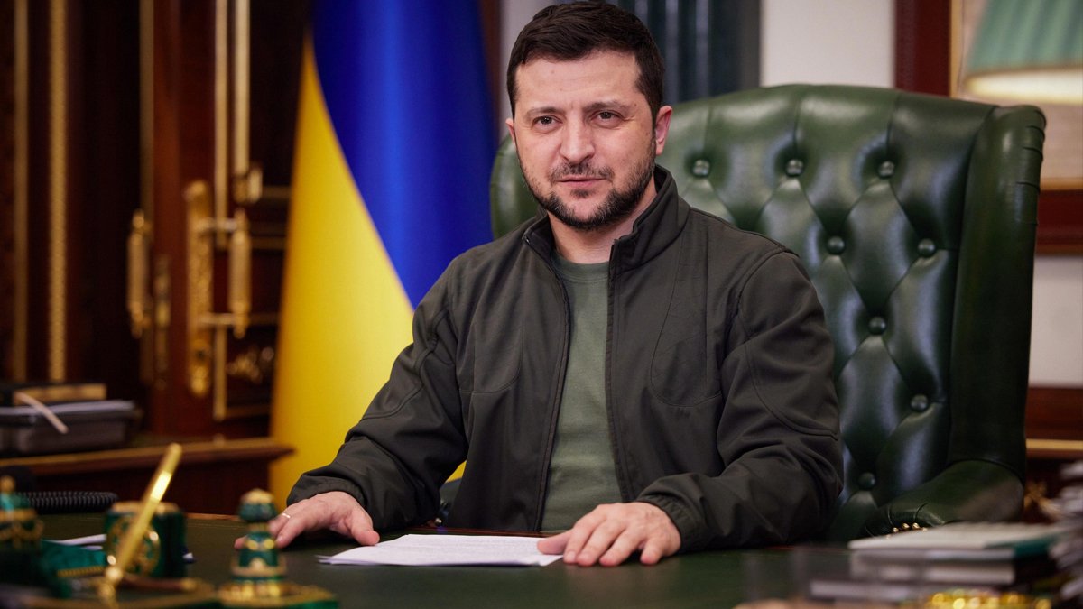 Zelenskiy den Türkçe paylaşım