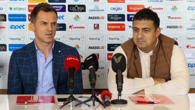 Antalyaspor yeni hocası Stjepan Tomas ile sözleşme imzaladı