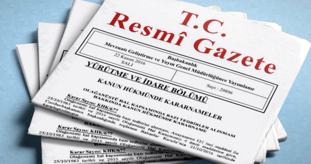  2021 Yılı Yatırım Programı  Resmi Gazete de yayımlandı