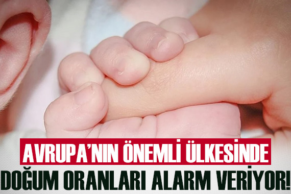 Fransa da doğum oranları alarm veriyor