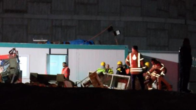 Başakşehir de metro inşaatında göçük: 1 işçi hayatını kaybetti