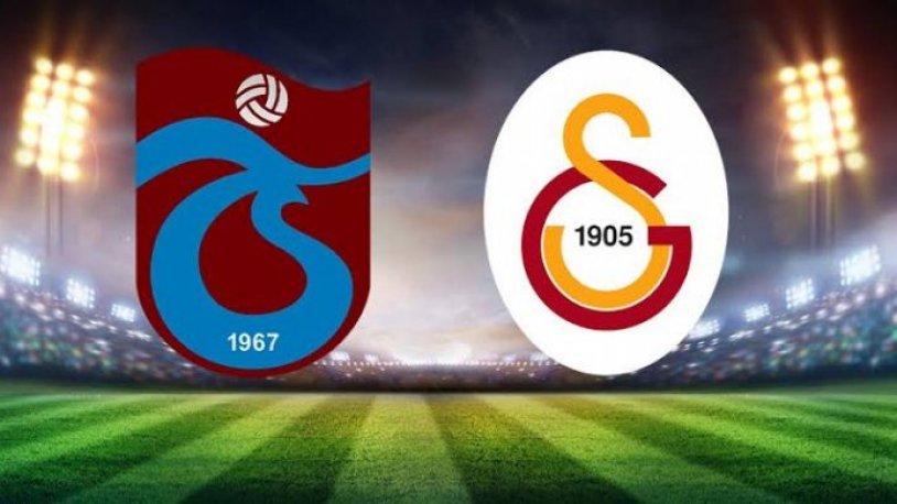 Trabzonspor - Galatasaray derbisinde ilk 11 ler belli oldu