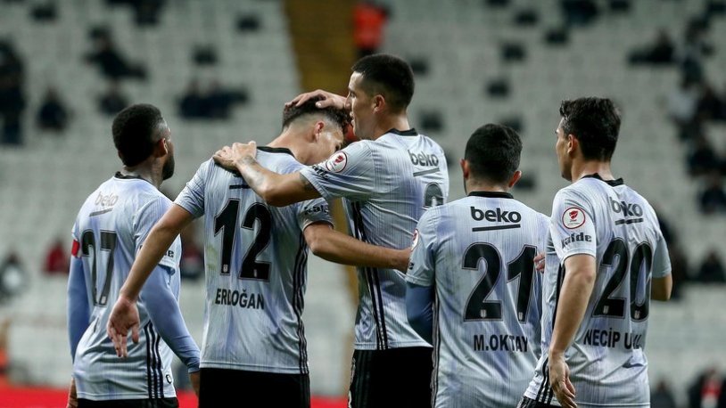 Beşiktaş Kupa da avantajı kaptı