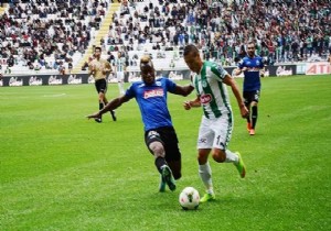 Torku Konyaspor ile Kayseri Erciyesspor 1-1 ini üzdü!