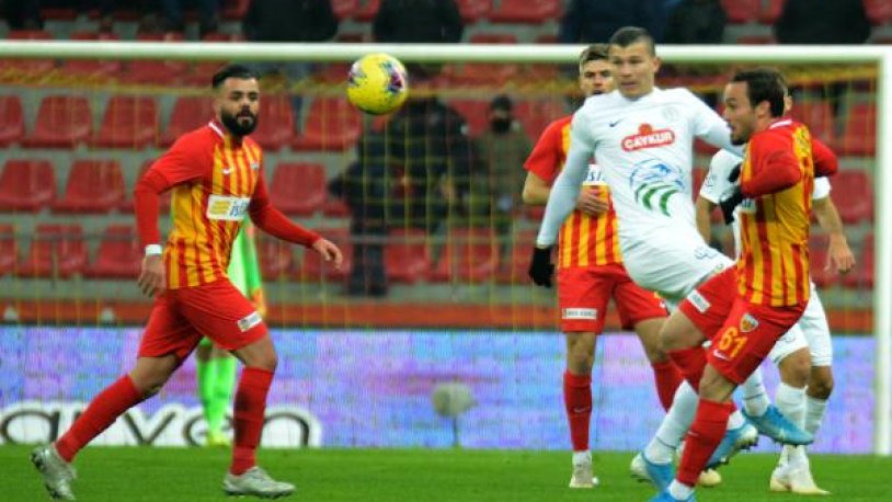 Kayserispor dan ikinci galibiyet