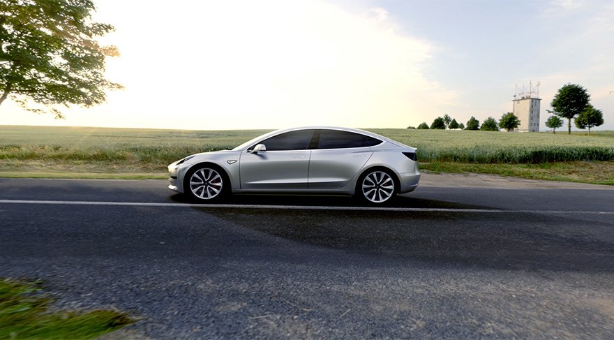 İşte karşınızda Tesla Model 3