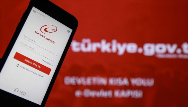e-Devlet'te yeni hizmet!