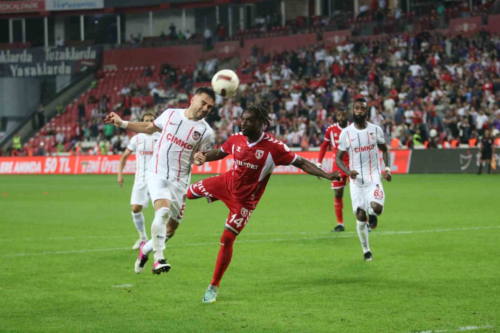 Gaziantep deplasmanda Samsunspor u devirdi