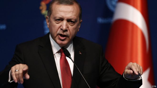 Erdoğan: Her tarafı mezar ederiz