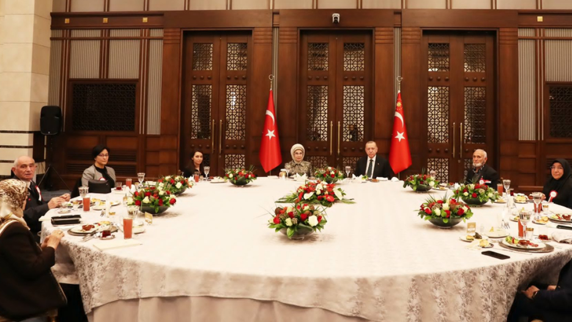 Erdoğan, Külliye de iftar verdi