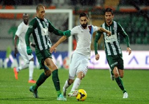 Bursaspor-TS gol düellosunda kazanan çıkmadı!