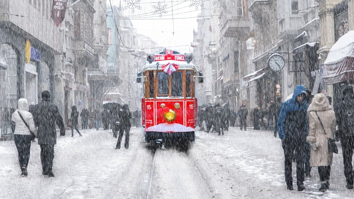 İstanbul da kar alarmı! Meteoroloji saat verdi!