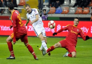 Kayserispor ile Fenerbahçe 1-1 ini üzmedi!