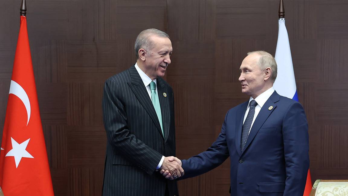 Putin den Erdoğan a doğum günü tebriği