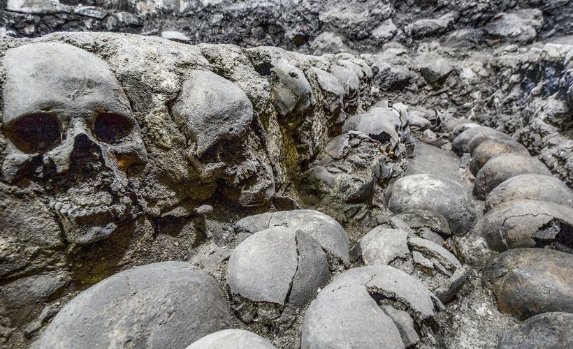 Kafatası kulesinin yeni bölümleri ortaya çıktı