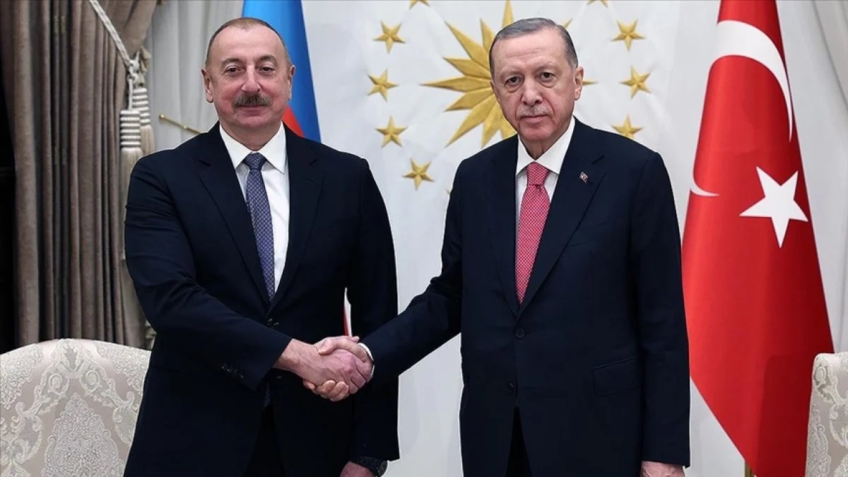 Cumhurbaşkanı Erdoğan Aliyev ile görüştü!