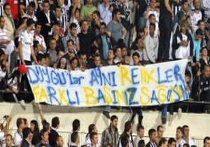 Beşiktaş tan Fener e Duygusal Pankart 